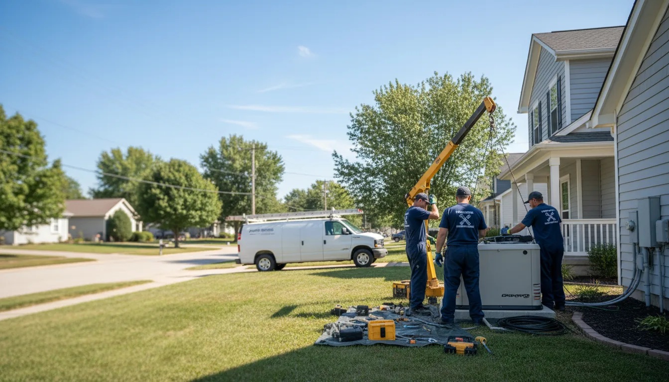 Generator Installation in De Soto, IA near me
